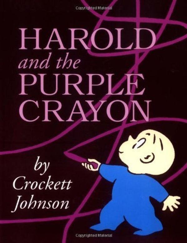 Cover Art for B00MXBH6RO, Harold and the Purple Crayon 50th Anniversary Edition (Purple Crayon Books) by Johnson, Crockett (2005) Paperback by 