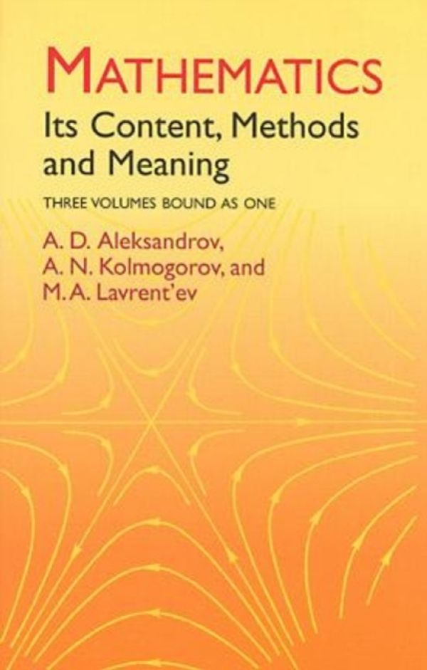 Cover Art for 9780486409160, Mathematics by A. D. Aleksandrov