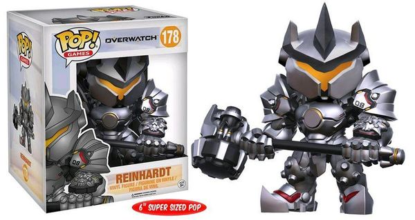 Cover Art for 0889698130868, Pop! Games: Overwatch - Reinhardt 6" Funko by 