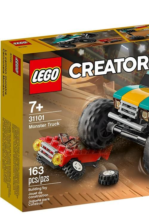 Cover Art for 5702016616279, Monster Truck Set 31101 by LEGO