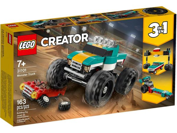 Cover Art for 5702016616279, Monster Truck Set 31101 by LEGO