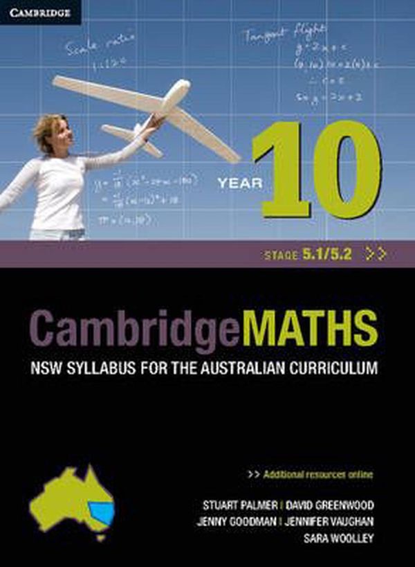 Cover Art for 9781107674011, Cambridge Mathematics NSW Syllabus for the Australian Curriculum Year 10 5.1 and 5.2 by Stuart Palmer