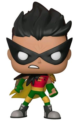 Cover Art for 0889698286787, Pop Teen Titans Go! Night Begins to Shine Robin Vinyl Figure by FUNKO