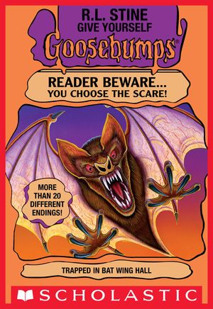Cover Art for 9780545841023, Trapped in Bat Wing Hall by R. L. Stine