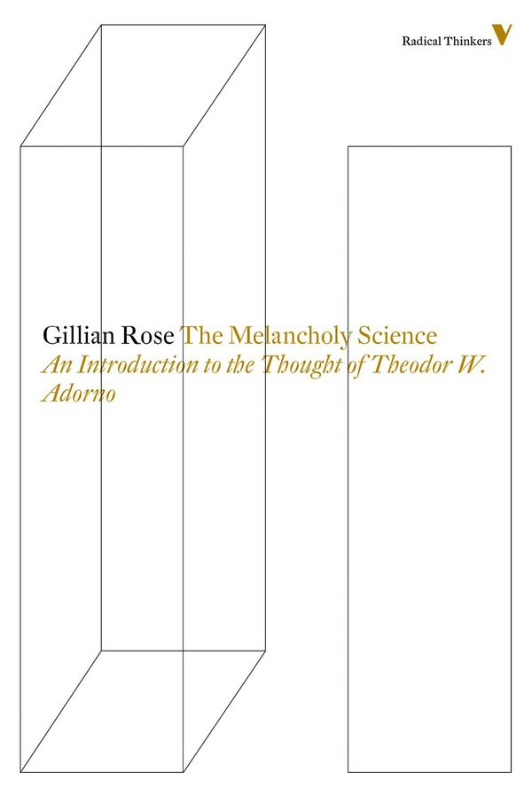 Cover Art for 9781781685150, The Melancholy Science by Gillian Rose