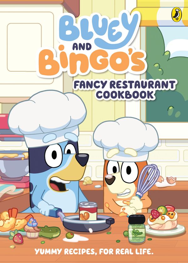 Cover Art for 9781761045769, Bluey and Bingo's Fancy Restaurant Cookbook by Bluey