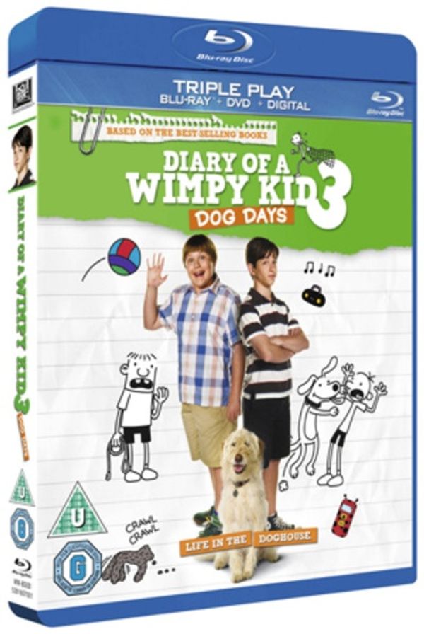 Cover Art for 5039036056151, Diary of a Wimpy Kid 3 - Dog Days by TCFHE