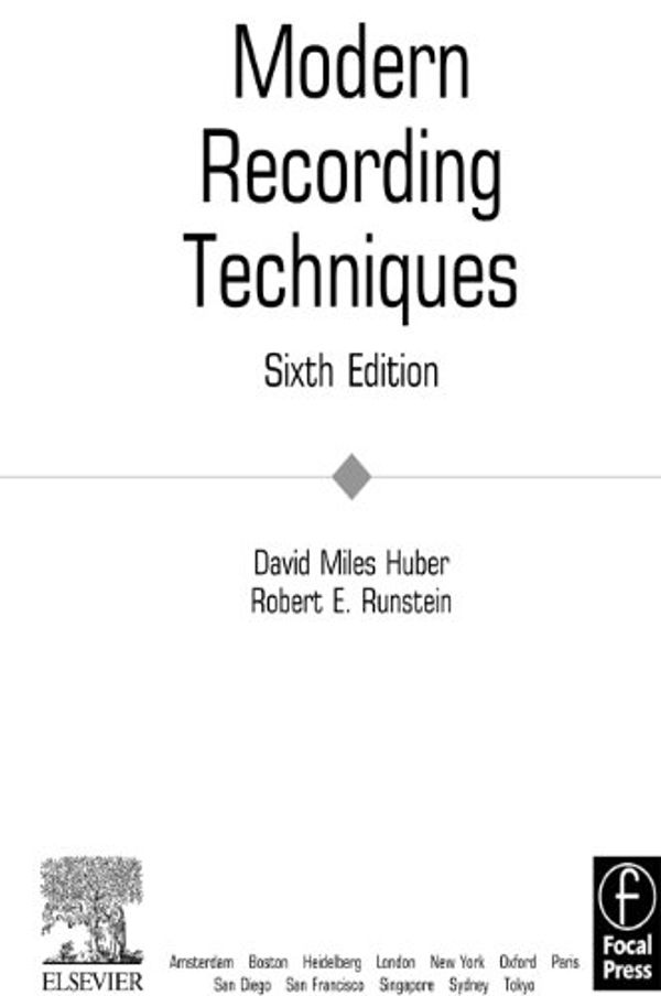 Cover Art for B00ABM01KQ, Modern Recording Techniques (Audio Engineering Society Presents) by David Miles Huber, Robert E. Runstein