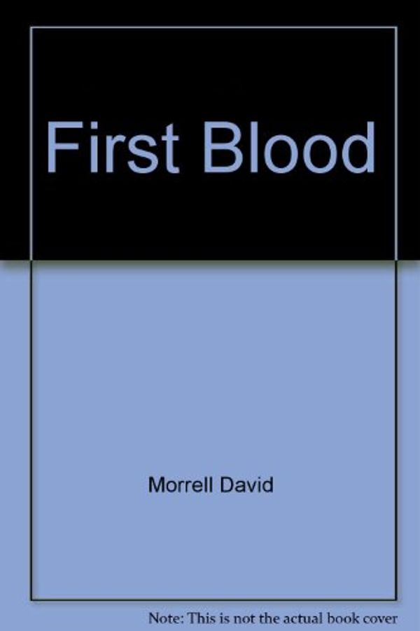 Cover Art for 9780922890651, First Blood by David Morrell