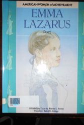 Cover Art for 9781555466640, Emma Lazarus by Diane Lefer