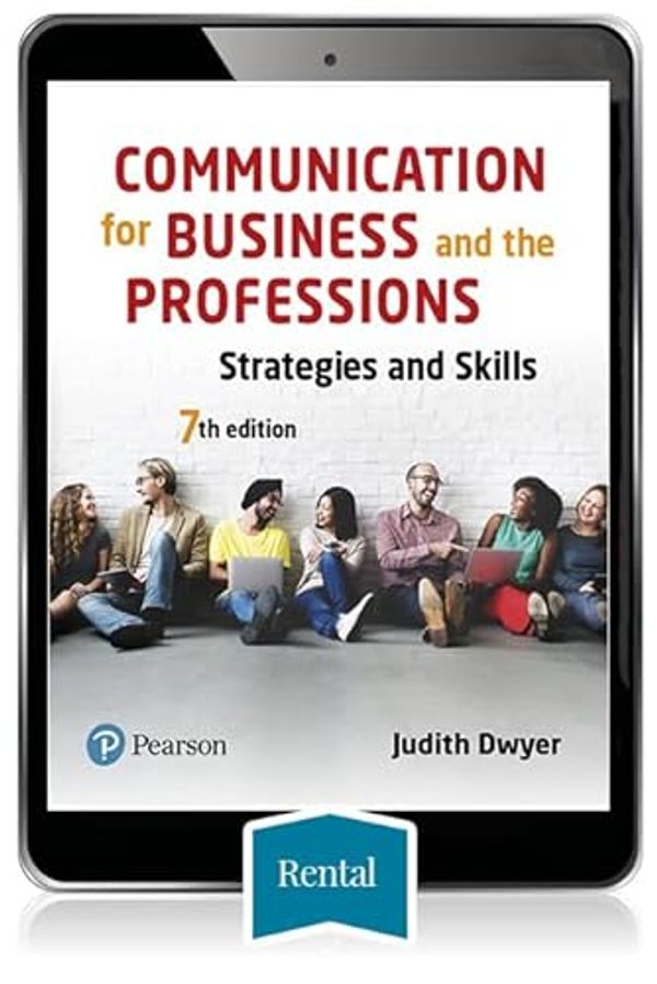 Cover Art for 9780655791294, Communication for Business and the Professions by Judith Dwyer