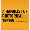 Cover Art for 9780520273689, A Handlist of Rhetorical Terms by Richard A. Lanham