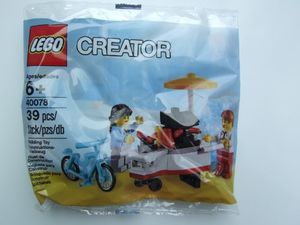 Cover Art for 0673419198752, Hot Dog Stand Set 40078 by LEGO