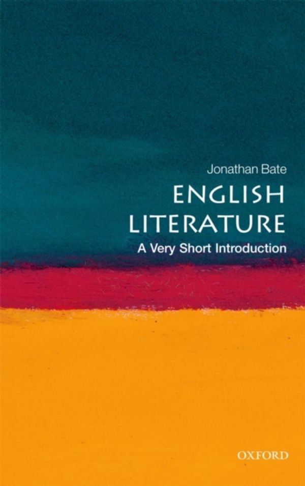 Cover Art for 9780199569267, English Literature by Jonathan Bate