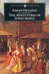 Cover Art for 9780140437478, The Adventures of David Simple (Penguin Classics) by Sarah Fielding