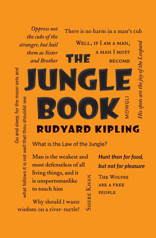 Cover Art for 9781626862821, The Jungle Book (Word Cloud Classics) by Rudyard Kipling