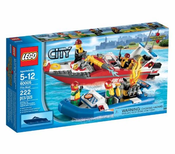 Cover Art for 0673419188012, Fire Boat Set 60005 by LEGO