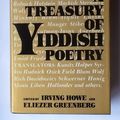 Cover Art for 9780030664250, A treasury of Yiddish poetry by Irving Howe, Eliezer Greenberg