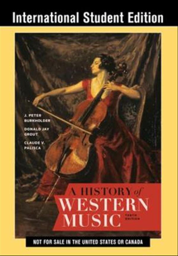 Cover Art for 9780393668155, A History of Western Music by Donald J. Grout