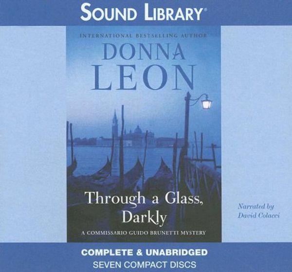 Cover Art for 9780792740131, Through a Glass, Darkly by Donna Leon