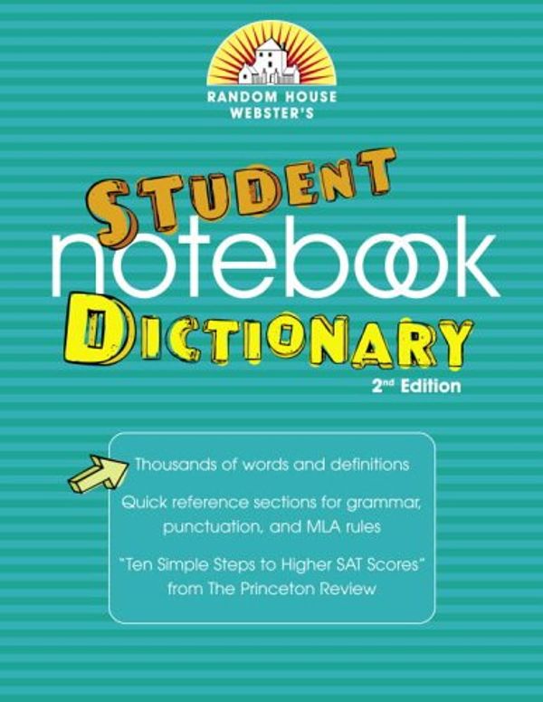 Cover Art for 9780375721908, Random House Webster's Student Notebook Dictionary, Second Edition by Random House