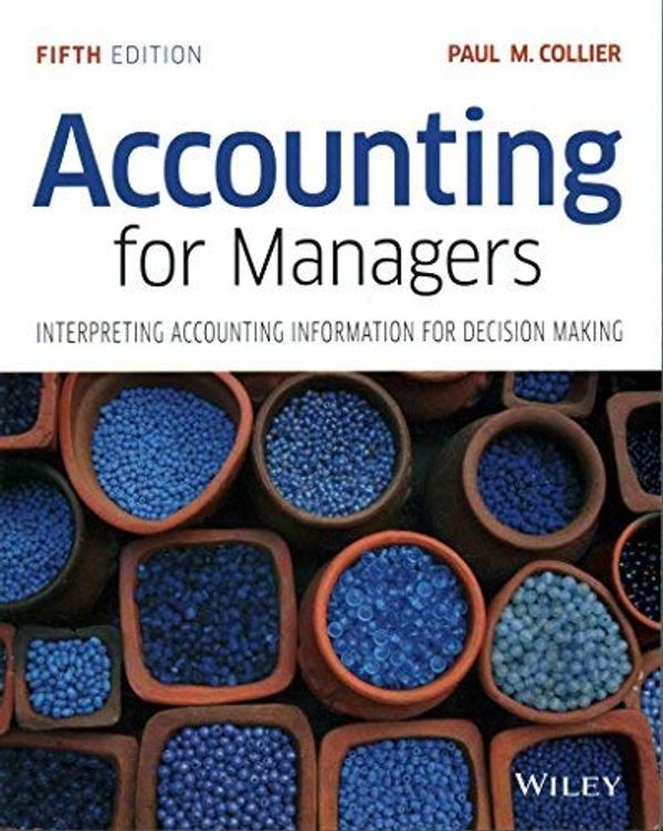 Cover Art for B01B8SSENW, [(Accounting for Managers)] [By (author) Paul M. Collier] published on (June, 2015) by Paul M. Collier