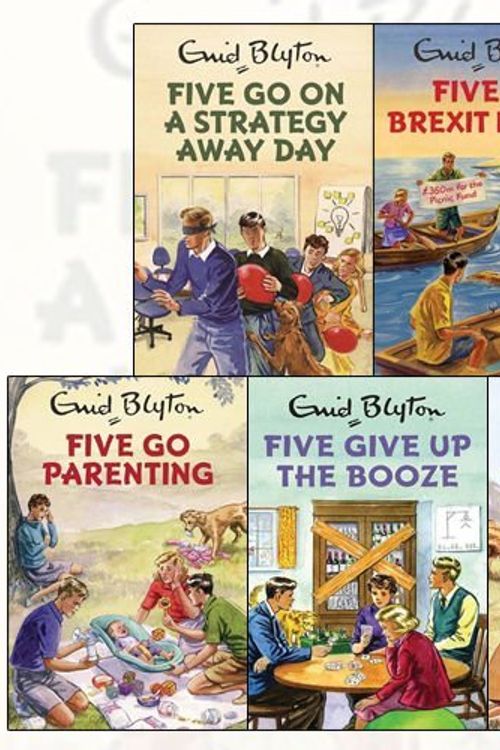 Cover Art for 9789123523849, Enid Blyton for Grown Ups 5 Books Collection Set By Bruno Vincent (Five on Brexit Island,Five Go On A Strategy Away Day,Five Go Parenting,Five Give Up the Booze,Five Go Gluten Free) by Bruno Vincent