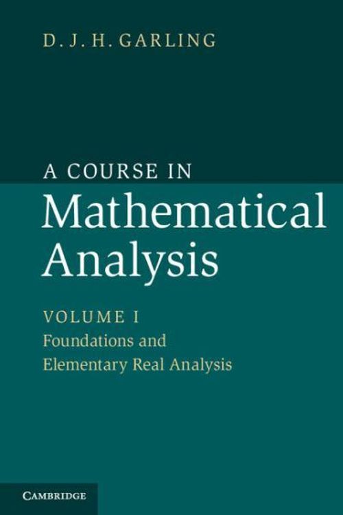 Cover Art for 9781107625341, A Course in Mathematical Analysis 3 Volume Set by D. J. H. Garling