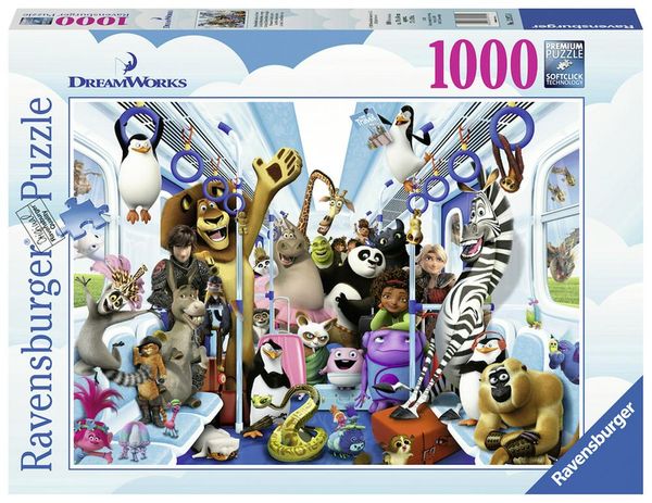 Cover Art for 4005556139750, Ravensburger - Disney DreamWorks Family on Tour 1000pc Jigsaw Puzzle by Ravensburger