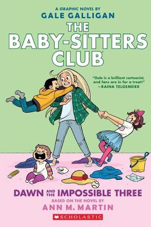Cover Art for 9781338888270, Dawn and the Impossible Three: A Graphic Novel (the Baby-Sitters Club #5): Full-Color Edition (Baby-Sitters Club Graphix) by Martin, Ann M
