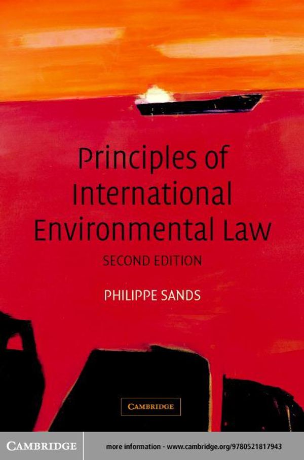 Cover Art for 9780511075308, Principles of International Environmental Law by Philippe Sands