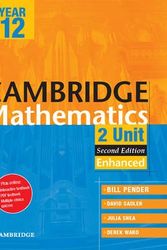 Cover Art for 9781107661448, Cambridge 2 Unit Mathematics Year 12 Enhanced Version by William Pender