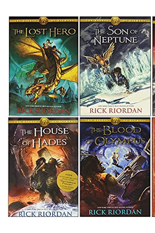 Cover Art for 9780545809252, Heroes of Olympus Collection Rick Riordan 6 Books set The Blood of Olympus NEW by ,