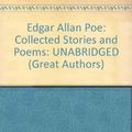 Cover Art for 9781584726548, Edgar Allan Poe: Collected Stories and Poems (Great Authors) by Edgar Allan Poe