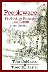 Cover Art for 9780321934116, Peopleware by Tom DeMarco, Tim Lister