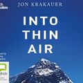 Cover Art for 9781489368119, Into Thin Air by Jon Krakauer