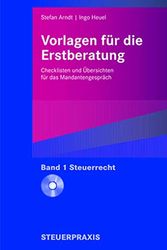 Cover Art for 9783834904430, Vorlagen für die Erstberatung - Steuerrecht: Checklisten und Übersichten für das Mandantengespräch (German Edition) by Stefan Arndt