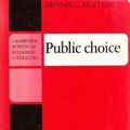 Cover Art for 9780521295482, Public Choice by Dennis C. Mueller
