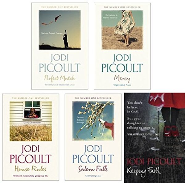Cover Art for B01E1979W2, Jodi Picoult 5 Book Set Perfect Match, Mercy, House Rules, Salem Falls & Keeping Faith by 