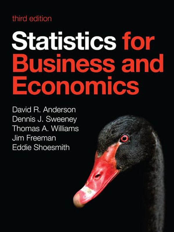 Cover Art for 9781408072233, Statistics for Business and Economics (3rd Edition) by Jim Freeman