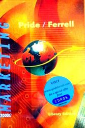 Cover Art for 9780395974841, Marketing: Concepts and Strategies by William M.; Ferrell Pride