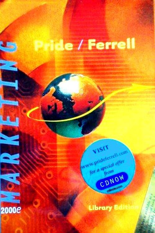 Cover Art for 9780395974841, Marketing: Concepts and Strategies by William M.; Ferrell Pride