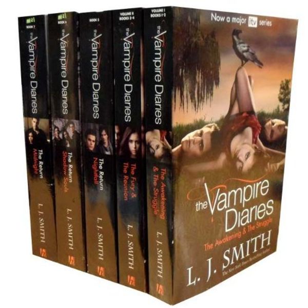 Cover Art for 9783200331488, The Vampire Diaries Story Collection L J Smith 7 Titles in 5 Books Set TV Tie Edition (ITV 2 TV Series) (The Awakening, The Struggle, The Fury, The Reunion, Nightfall, Shadow Souls, Midnight) by L J. Smith