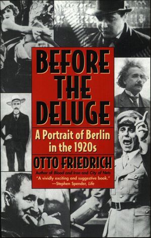 Cover Art for 9780062320025, Before the Deluge by Otto Friedrich