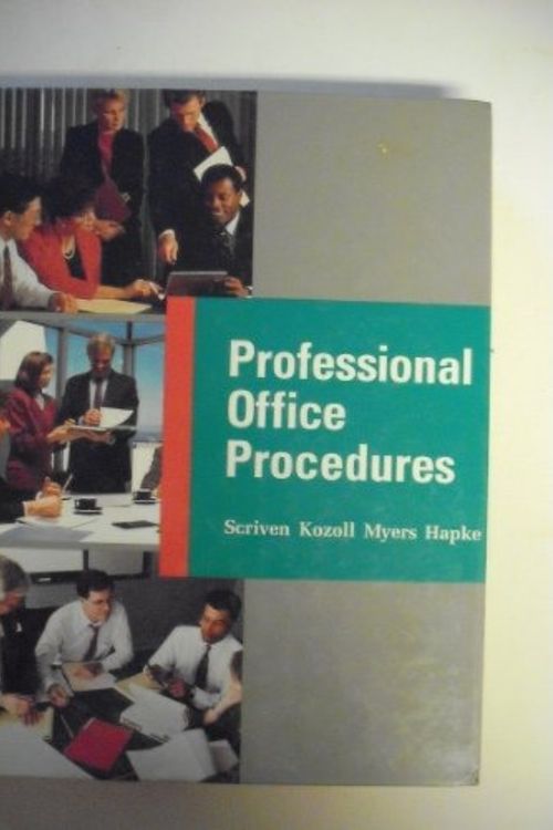Cover Art for 9780026508636, Professional Office Procedures by Jolene D. Scriven