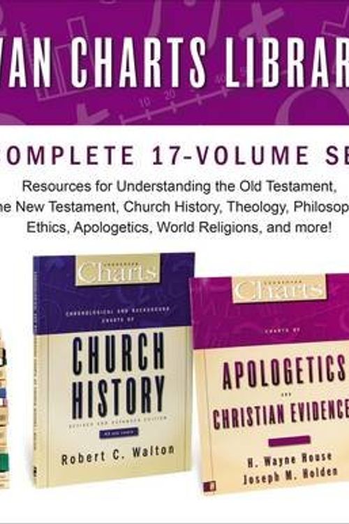 Cover Art for 0025986535254, The Zondervan Charts Library: Complete 17-Volume Set: Resources for Understanding the Old Testament, the New Testament, Church History, Theology, ... Apologetics, World Religions, and more! by John D. Hannah, Joseph M. Holden, H. Wayne House, Craig Vincent Mitchell, Susan Lynn Peterson, Gary D. Pratico, J. Randall Price, M. James Sawyer, Robert L. Thomas, Van Pelt, Miles, V