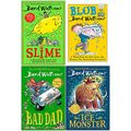 Cover Art for 9789123977222, David Walliams 4 Books Collection Set (Slime, Blob, Bad Dad, The Ice Monster) by David Walliams