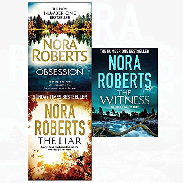 Cover Art for 9789123677573, Nora roberts obsession, liar, witness 3 books collection set by Nora Roberts