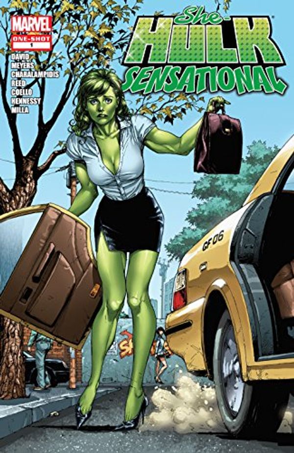 Cover Art for B06XZVKLBL, She-Hulk: Sensational (2010) #1 by Peter David, Brian Reed, John Byrne