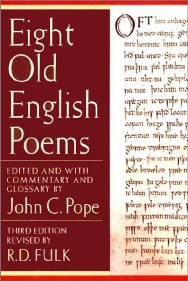 Cover Art for 9780393976052, Eight Old English Poems by John Collins Pope